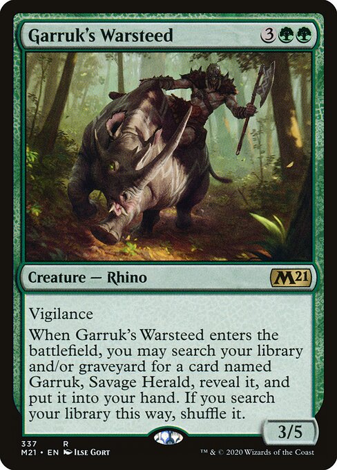 Garruk's Warsteed (Core Set 2021)