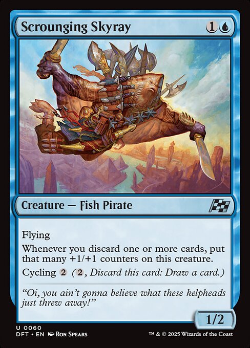 Scrounging Skyray (Aetherdrift)