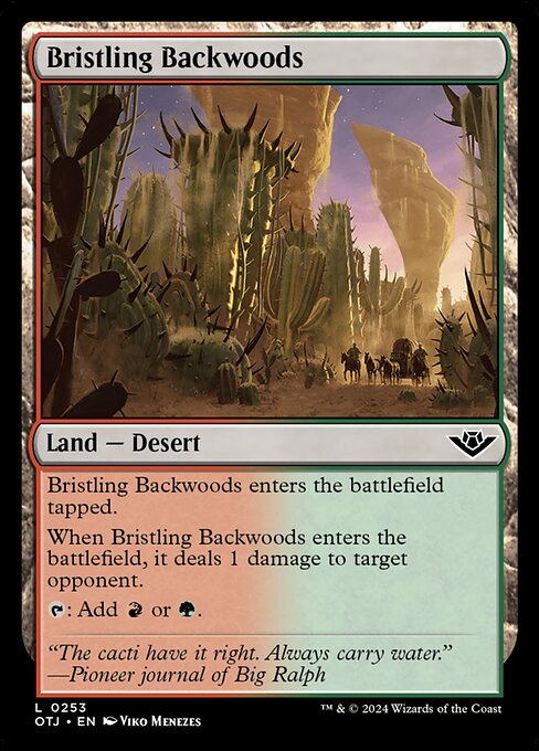 Bristling Backwoods (Outlaws of Thunder Junction)