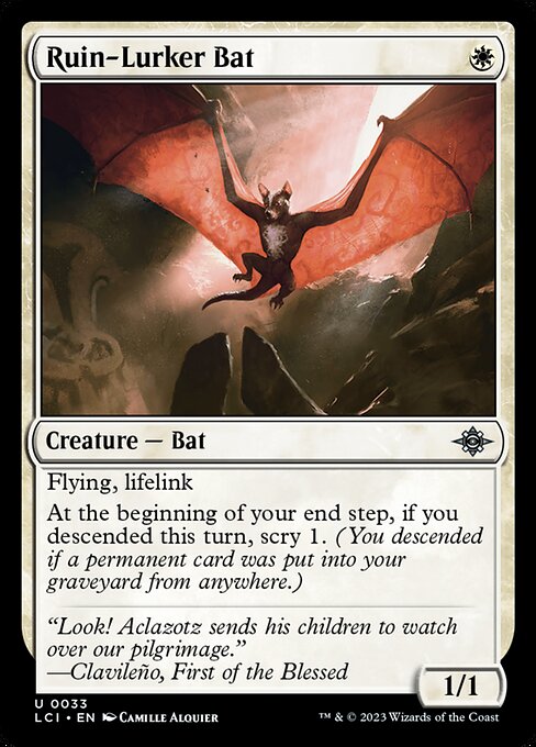 Ruin-Lurker Bat (The Lost Caverns of Ixalan)