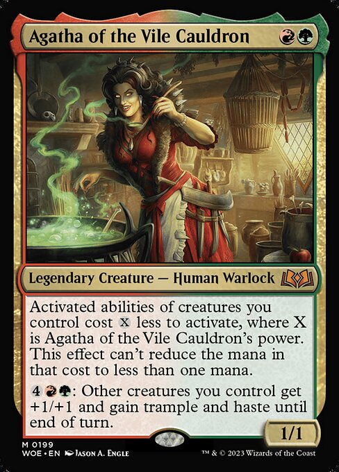 Agatha of the Vile Cauldron (Wilds of Eldraine)