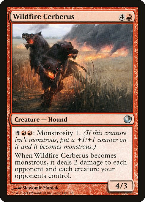 Wildfire Cerberus (Journey into Nyx)