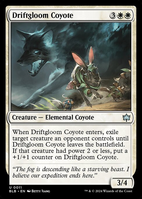 Driftgloom Coyote (Bloomburrow)