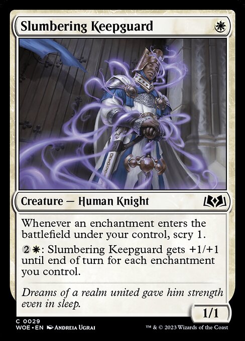 Slumbering Keepguard (Wilds of Eldraine)