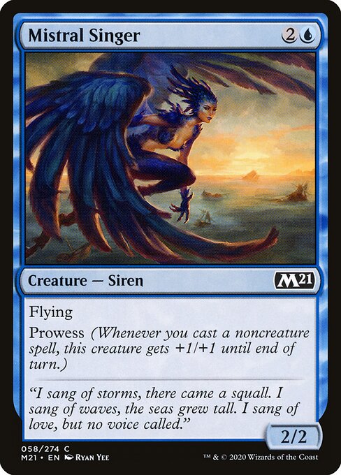 Mistral Singer (Core Set 2021)