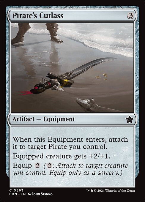 Pirate's Cutlass (Foundations)
