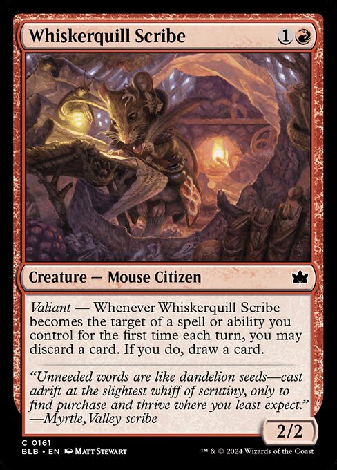 Whiskerquill Scribe (Bloomburrow)