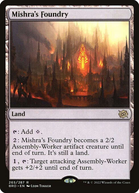 Mishra's Foundry (The Brothers' War)