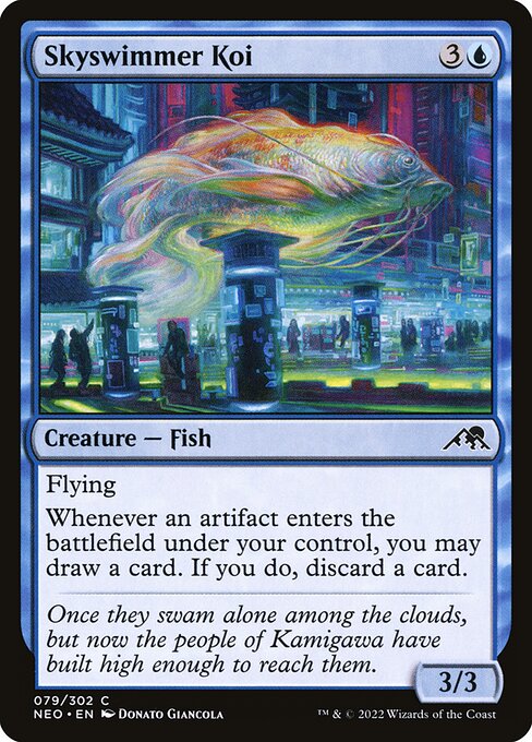 Skyswimmer Koi (Kamigawa: Neon Dynasty)