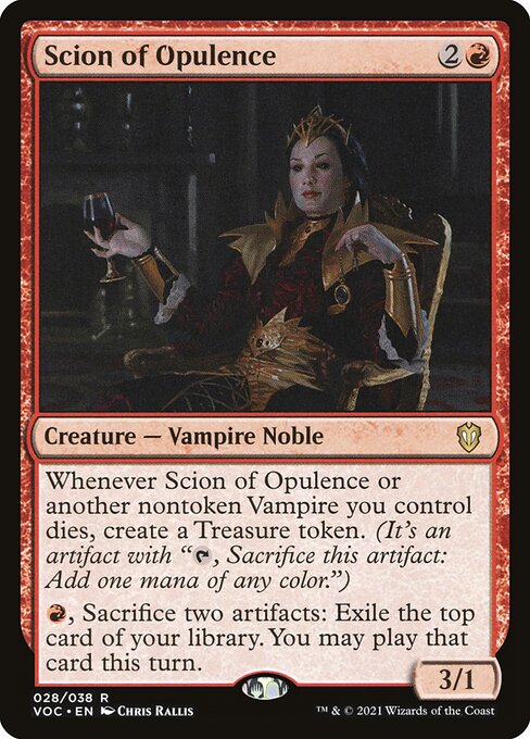 Scion of Opulence (Crimson Vow Commander)