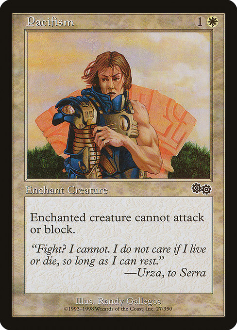 Pacifism (Urza's Saga)