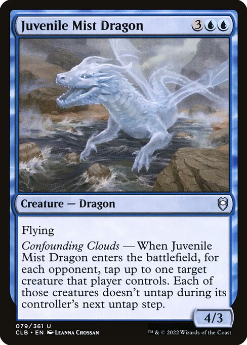 Juvenile Mist Dragon (Commander Legends: Battle for Baldur's Gate)