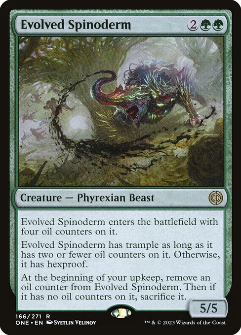 Evolved Spinoderm (Phyrexia: All Will Be One)