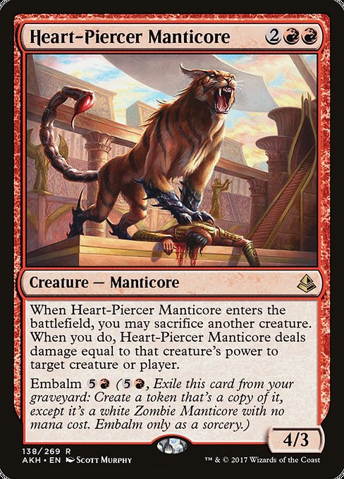 Heart-Piercer Manticore (Amonkhet)