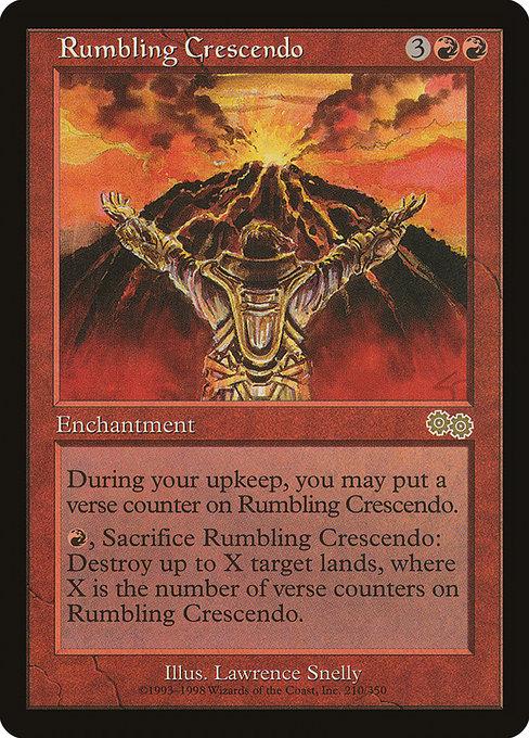 Rumbling Crescendo (Urza's Saga)