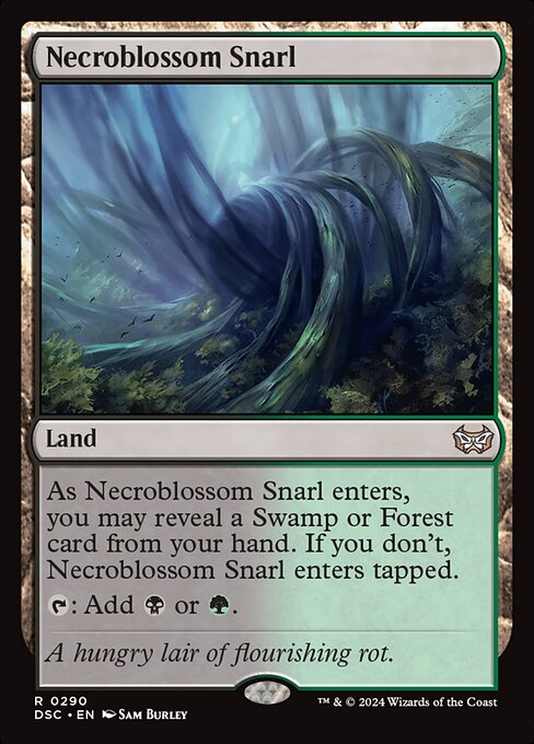 Necroblossom Snarl (Duskmourn: House of Horror Commander)