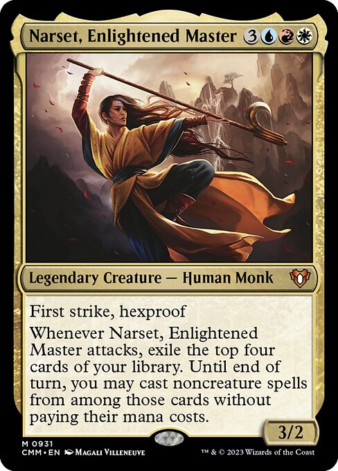 Narset, Enlightened Master (Commander Masters)