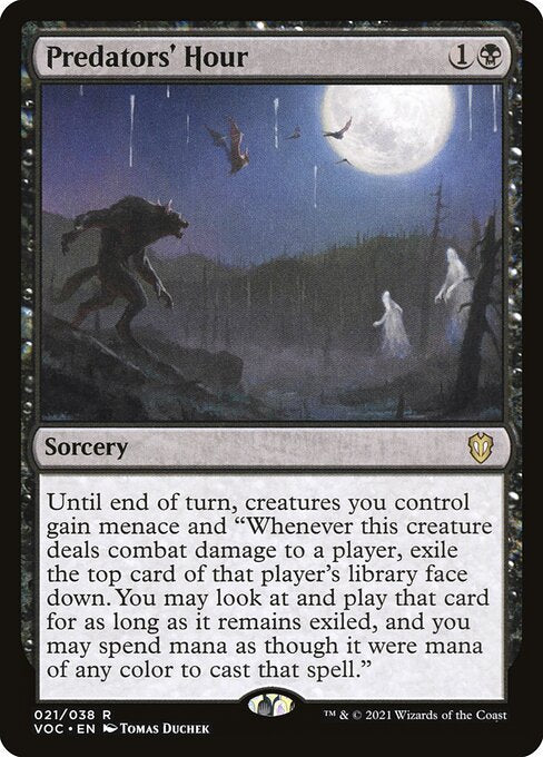 Predators' Hour (Crimson Vow Commander)