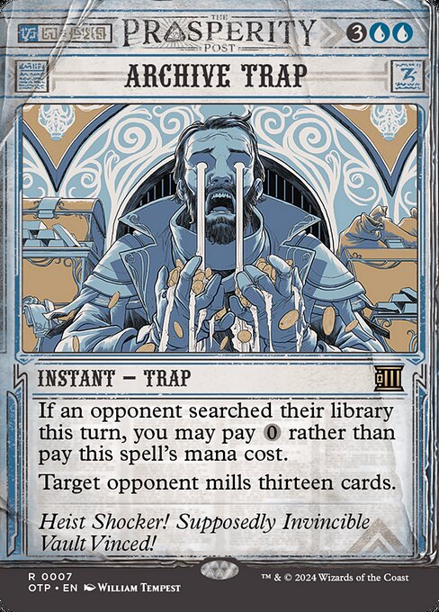 Archive Trap (Breaking News)