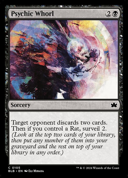 Psychic Whorl (Bloomburrow)