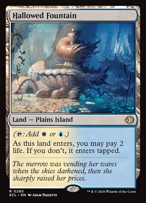 Hallowed Fountain (Lorwyn Eclipsed)