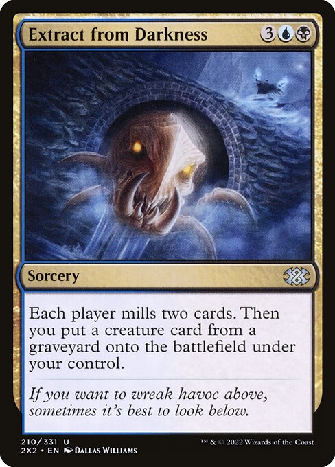 Extract from Darkness (Double Masters 2022)