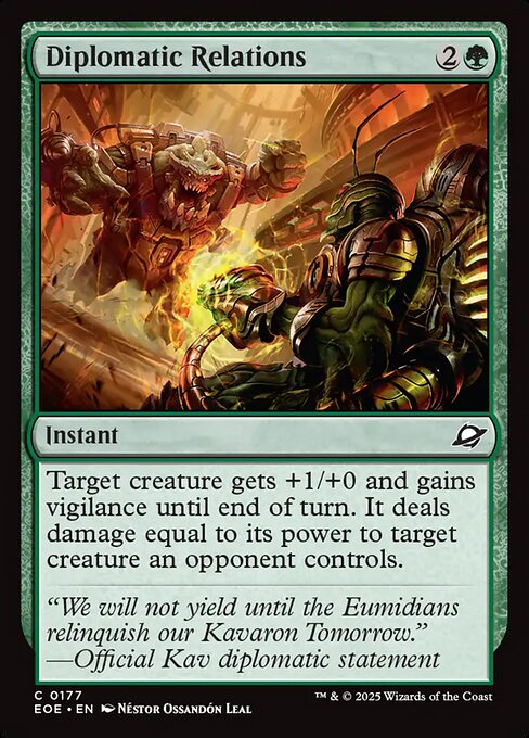 Diplomatic Relations (Edge of Eternities)