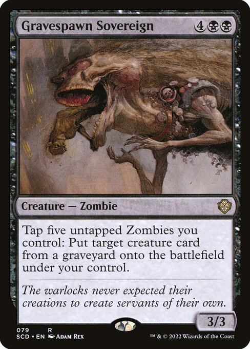 Gravespawn Sovereign (Starter Commander Decks)