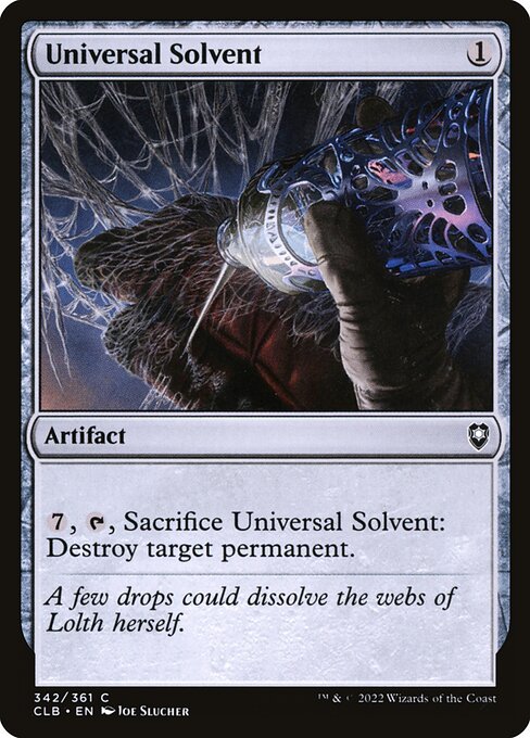 Universal Solvent (Commander Legends: Battle for Baldur's Gate)