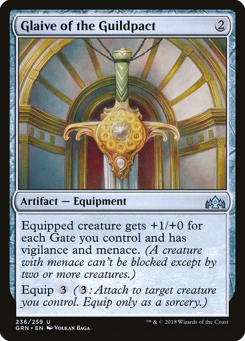 Glaive of the Guildpact (Guilds of Ravnica)