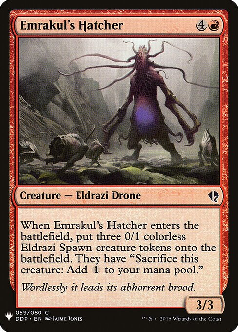 Emrakul's Hatcher (The List)