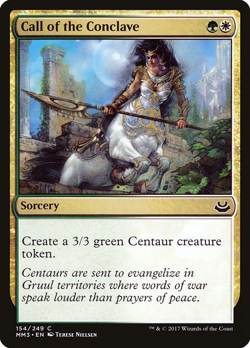 Call of the Conclave (Modern Masters 2017)