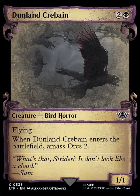 Dunland Crebain (The Lord of the Rings: Tales of Middle-earth)