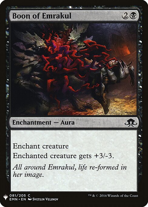 Boon of Emrakul (The List)