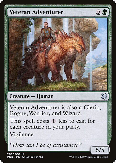Veteran Adventurer (Zendikar Rising)