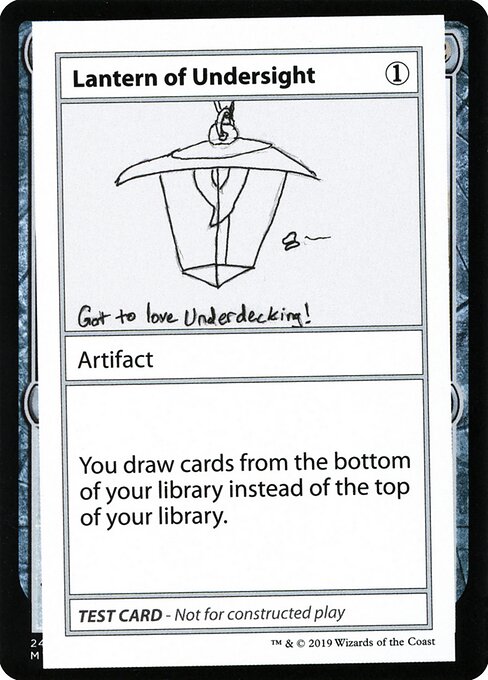 Lantern of Undersight (Mystery Booster Playtest Cards 2021)