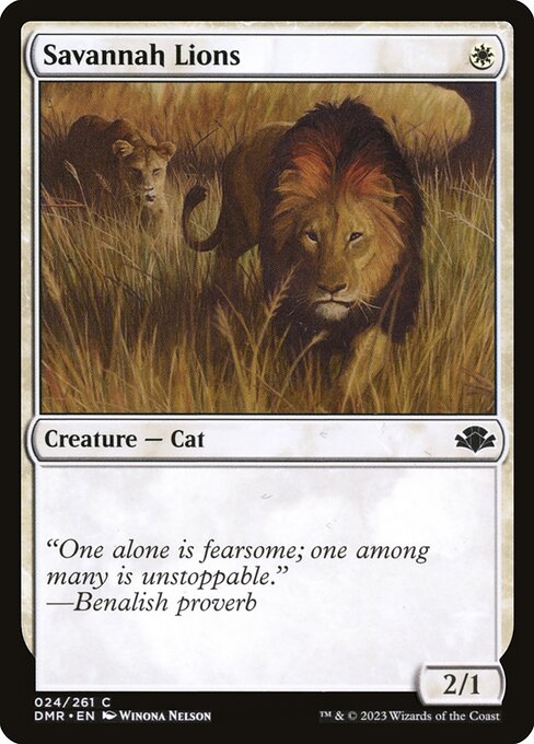 Savannah Lions (Dominaria Remastered)