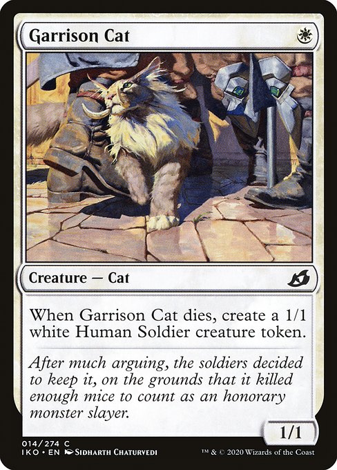 Garrison Cat (Ikoria: Lair of Behemoths)