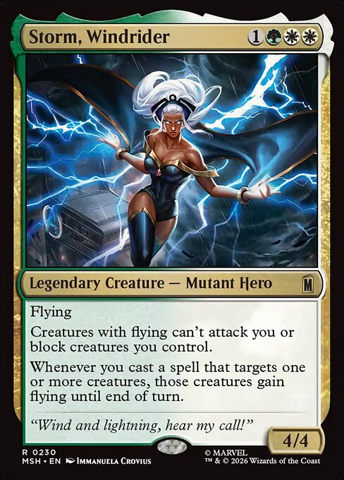 Storm, Windrider (Marvel Super Heroes)