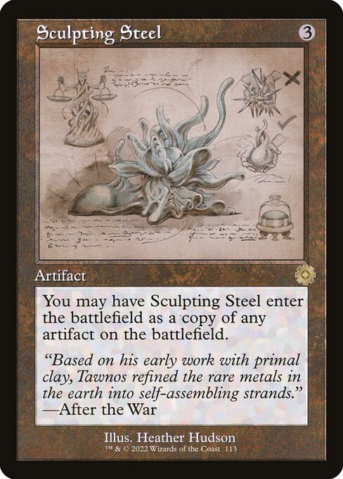 Sculpting Steel (The Brothers' War Retro Artifacts)