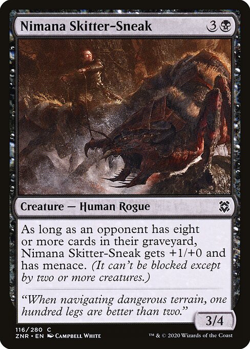 Nimana Skitter-Sneak (Zendikar Rising)