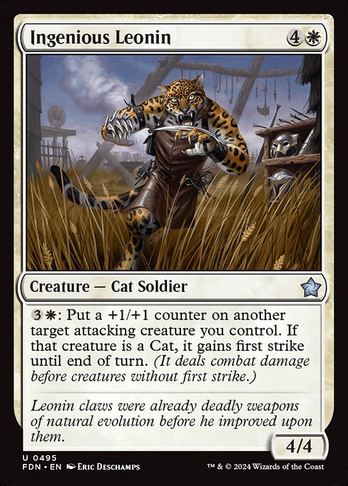 Ingenious Leonin (Foundations)