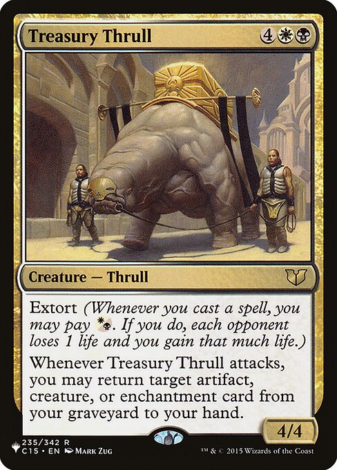 Treasury Thrull (The List)