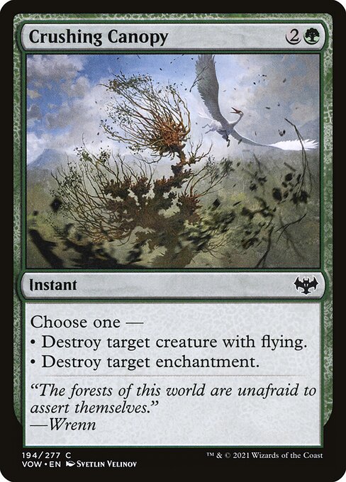 Crushing Canopy (Innistrad: Crimson Vow)