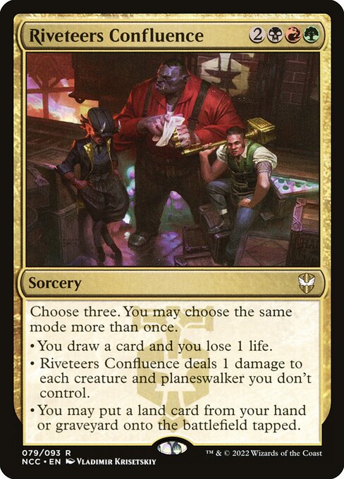 Riveteers Confluence (New Capenna Commander)