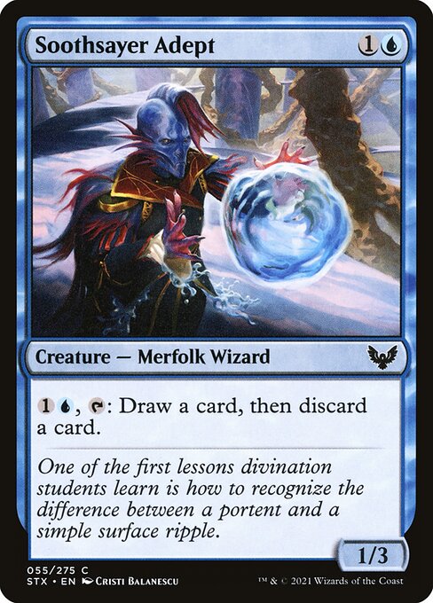 Soothsayer Adept (Strixhaven: School of Mages)