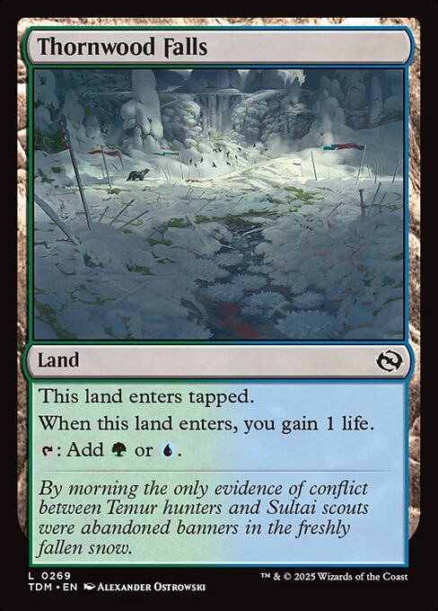 Thornwood Falls (Tarkir: Dragonstorm)