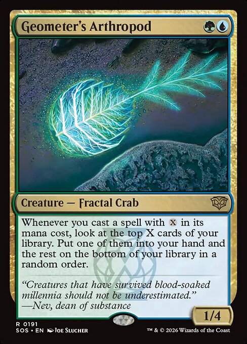 Geometer's Arthropod (Secrets of Strixhaven)