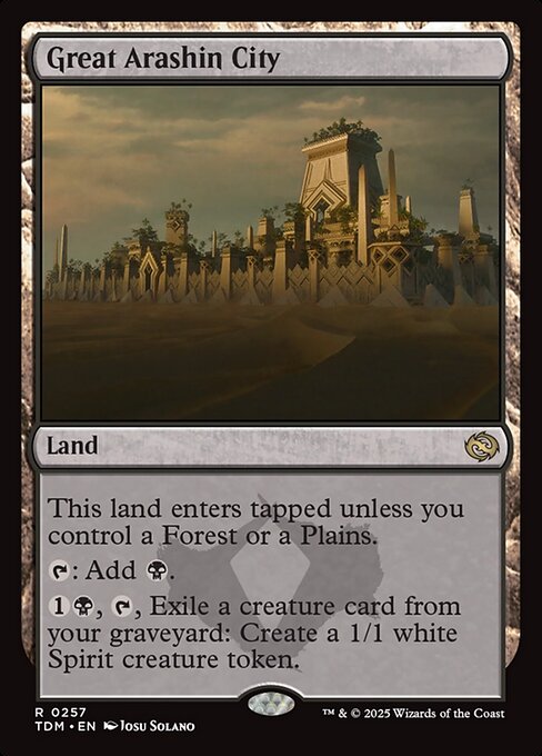Great Arashin City (Tarkir: Dragonstorm)
