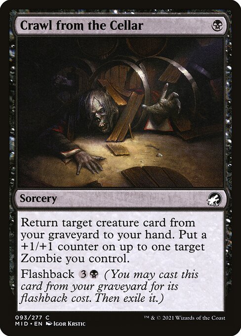 Crawl from the Cellar (Innistrad: Midnight Hunt)